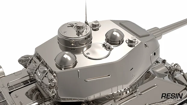 T-34-85 Soviet medium tank 1:35 scale resin kit